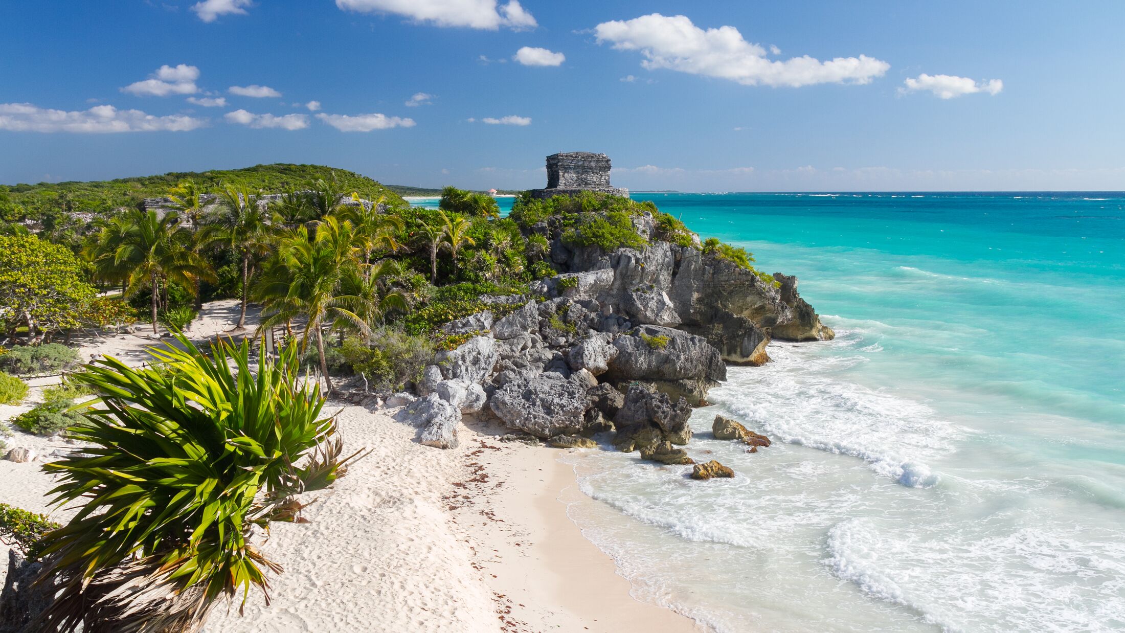 Old Maya Beach in Tulum - Mexico